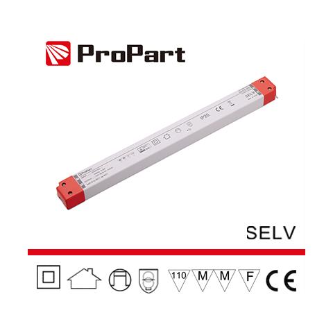 Alimentatore Slim: Ip20 24v 150w 6.25a Size: 360*31*24mm - Foto 1